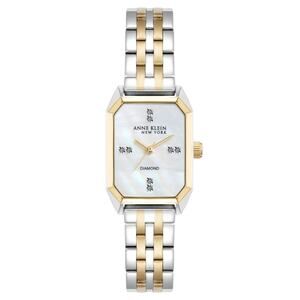 Anne Klein New York Two Tone Diamond Octagon Women Watch 12/7751MPTT - NEW